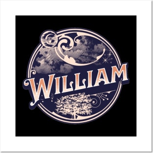 William Name Tshirt Posters and Art